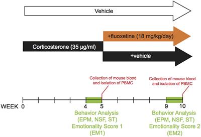 Differential Peripheral Proteomic Biosignature of Fluoxetine Response in a Mouse Model of Anxiety/Depression